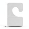 WOGPUE Transparent Plastic Hang Tags 1.06x1.65in TY-78 Self Adhesive-1