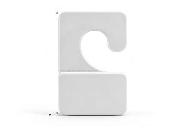WOGPUE Transparent Plastic Hang Tags 1.06x1.65in TY-78 Self Adhesive-1