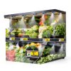 Clear Plastic Shelf Edge Chip Clip Strip 2" Waterproof Label Protector-6