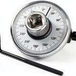 Torque Angle Gauge BYOBYO CRV Steel Sleeve 360 Degree Scale WJZN1B40-0