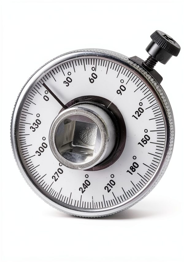 Torque Angle Gauge BYOBYO CRV Steel Sleeve 360 Degree Scale WJZN1B40-4