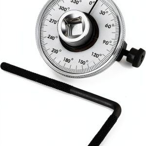 Torque Angle Gauge Klanata QC03840 Black Half Inch Metal Plastic-0