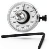 Torque Angle Gauge BYOBYO CRV Steel Sleeve 360 Degree Scale WJZN1B40-1