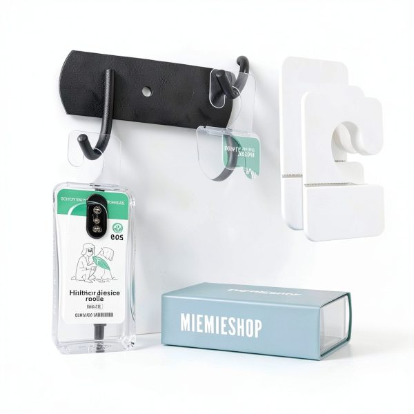 WOGPUE Transparent Plastic Hang Tags 1.06x1.65in TY-78 Self Adhesive-3