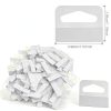 Clear plastic hang tabs AojSup 1500 1.57x1.18 in-1