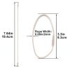 Tag String DC CLISENCE 180pcs Beige Cotton 7.64in Price Tag Holder-1
