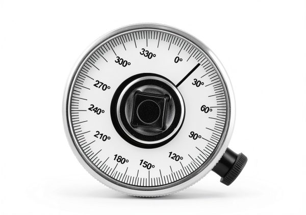 Torque Angle Gauge BYOBYO CRV Steel Sleeve 360 Degree Scale WJZN1B40-5