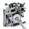 UHANBUT Torque Wrench Angle Gauge Tool Silver 3.21in Carbon Steel-5