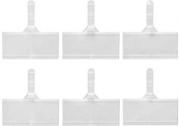 Price Tag Holder Miriam Song Premium Plastic Label Holders 50pcs Set-0
