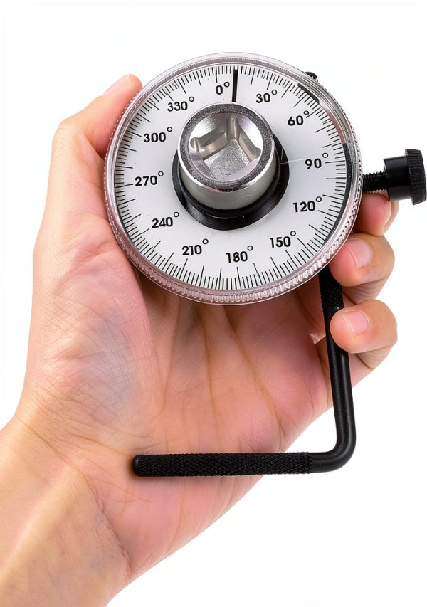Torque Angle Gauge Klanata QC03840 Black Half Inch Metal Plastic-3