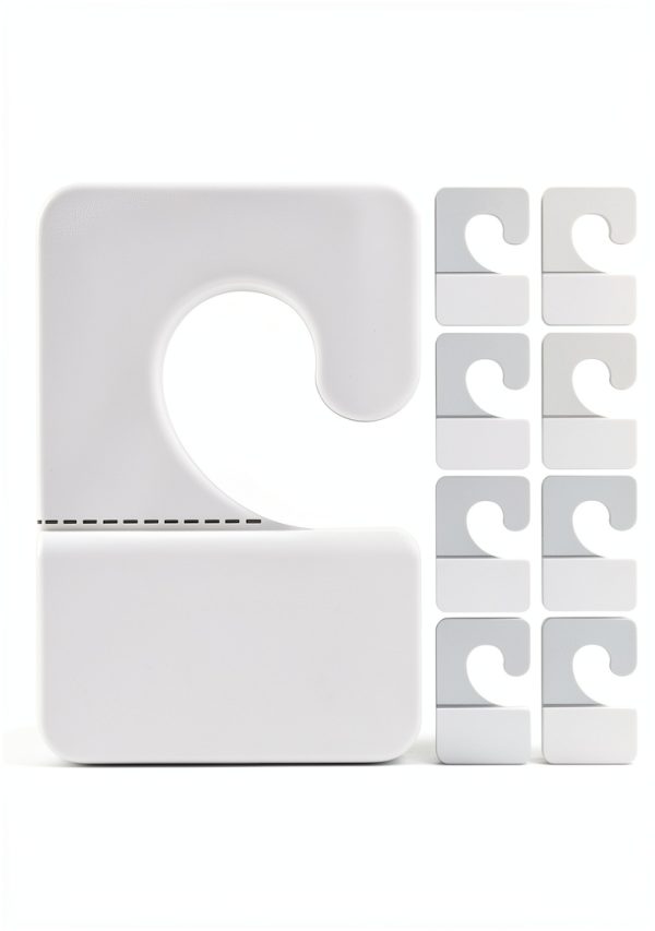 WOGPUE Transparent Plastic Hang Tags 1.06x1.65in TY-78 Self Adhesive-0