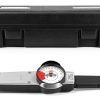 WsrrLun Dial Torquemeter 0-100Nm Gauge C‑Shaped Silver Black 12in-8