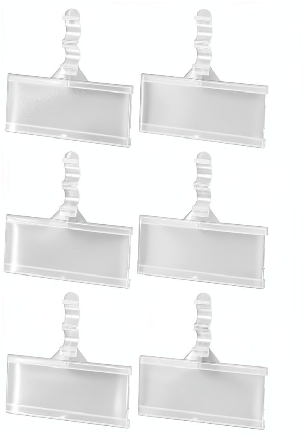 Price Tag Holder Miriam Song Premium Plastic Label Holders 50pcs Set-4