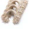 Uniclife 1000 Pcs Hang Tag Strings 8 Inch Price Tag Strings Nylon Snap Lock Pin Loop Fasteners Hook Ties Price Tag Hanging Rope for Clothing Tags Merchandise Marking Tags Luggage Labels, White-0