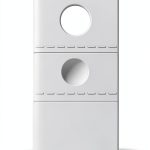Clear Sticky Hang Tabs 100pcs YUEBOSUL Holders Medium Round Hole-0